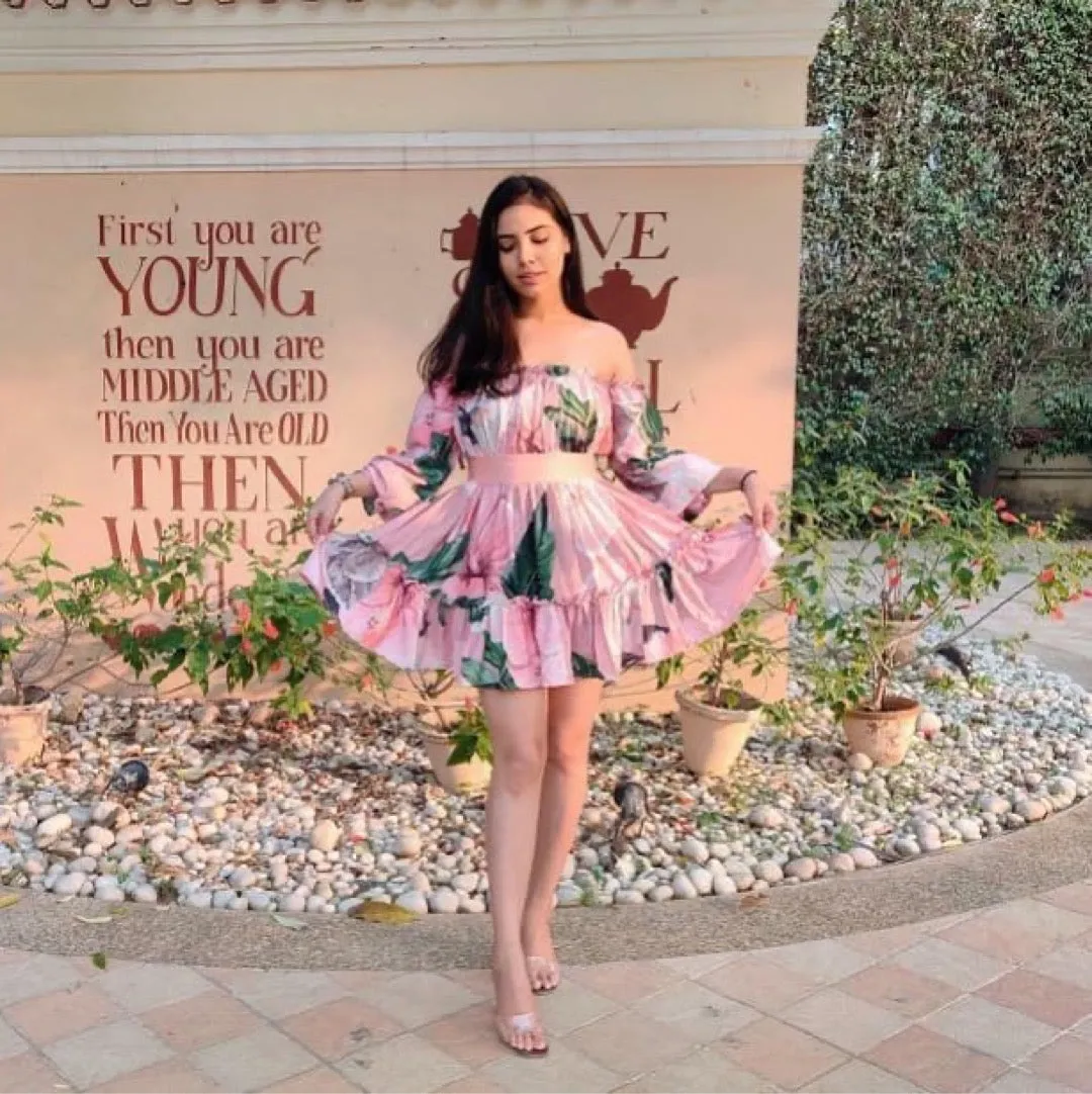 Alyssa Floral Skater Dress