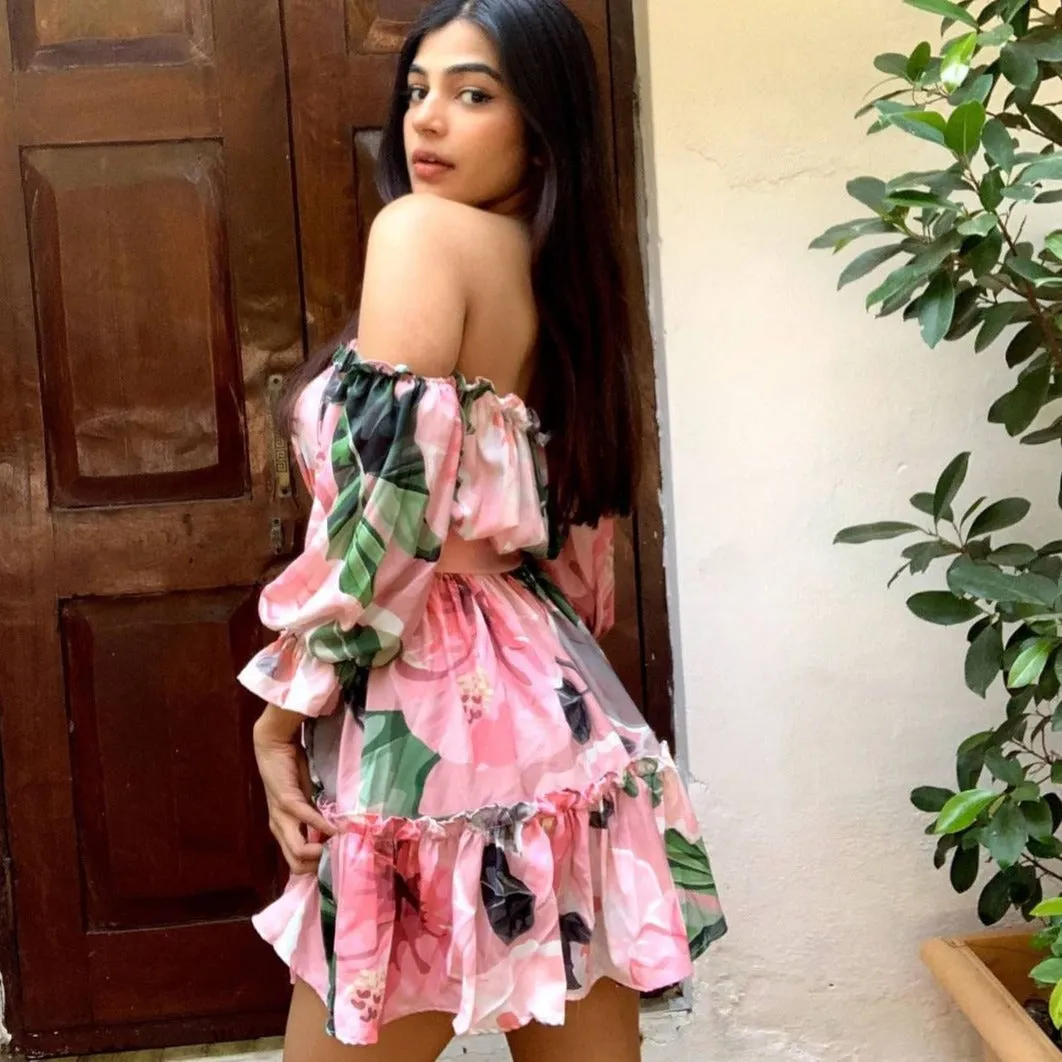 Alyssa Floral Skater Dress