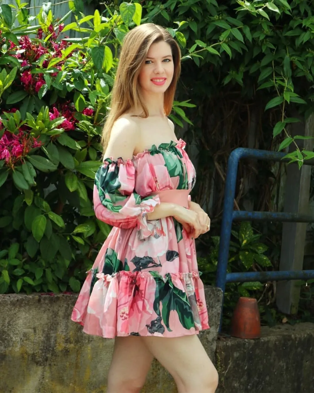 Alyssa Floral Skater Dress