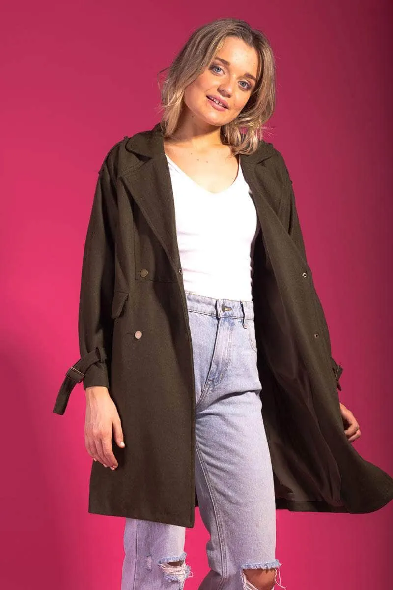 Bronte Coat Khaki