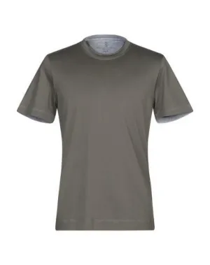 Brunello Cucinelli Man T-shirt Dark green M INT