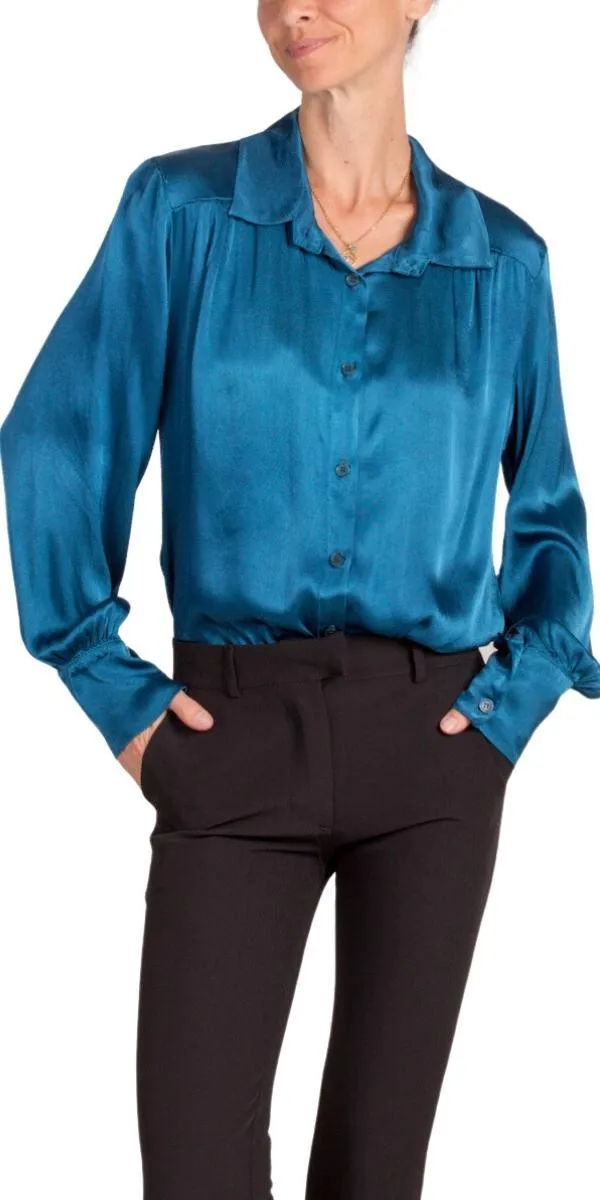 Gia Satin Top