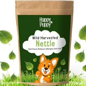 Happy Puppy Wild Harvested Nettle Leaves