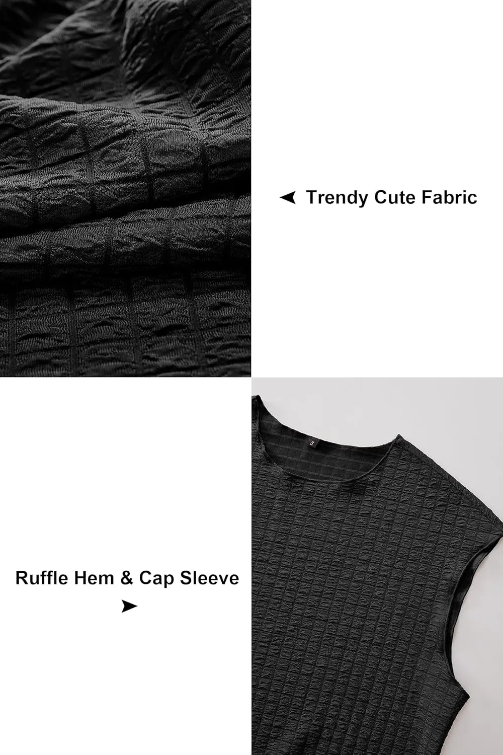 OUGES Womens 2025 Spring Cap Sleeve Maternity Dress Textured Midi Summer Pregnancy Business Casual Work Column Dress