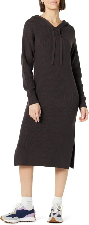 The Drop Women's Claudia Cuddle Hoodie Midi Dress