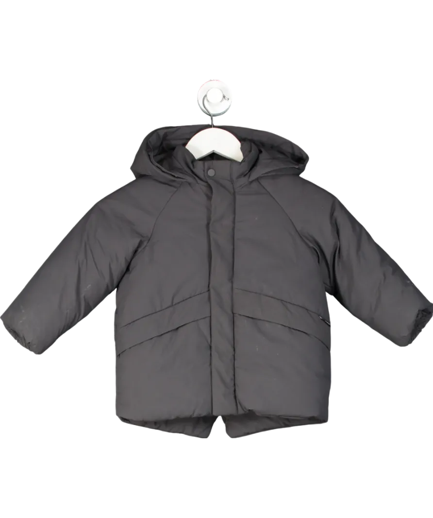 ZARA Grey Hooded Puffer Coat 2 Years